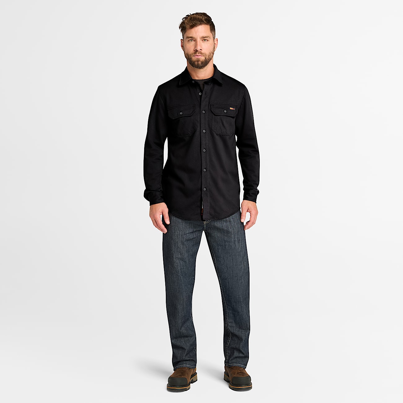 Men's Timberland PRO® Cotton Core Flame-Resistant Shirt - 2