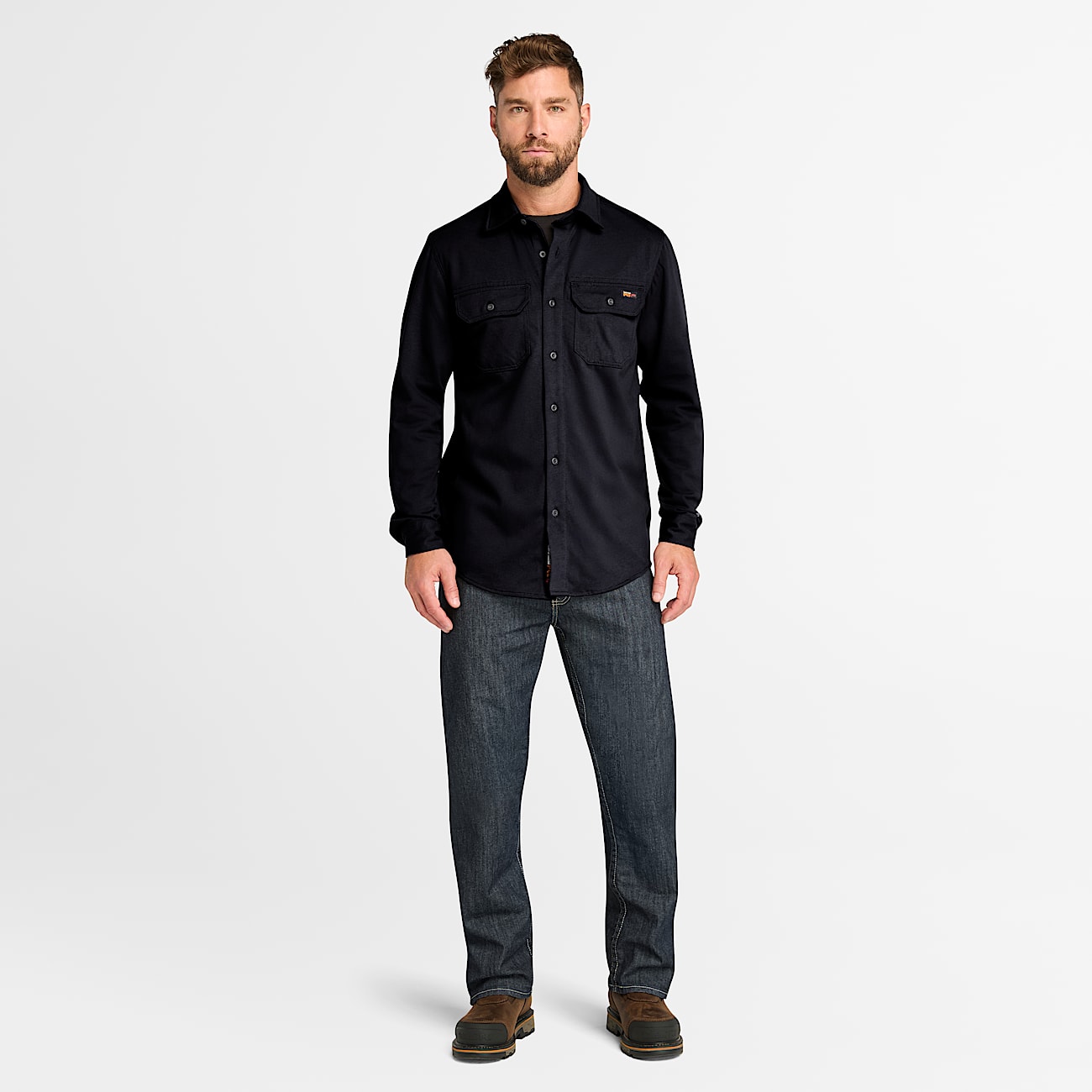 Men's Timberland PRO® Cotton Core Flame-Resistant Shirt - 2