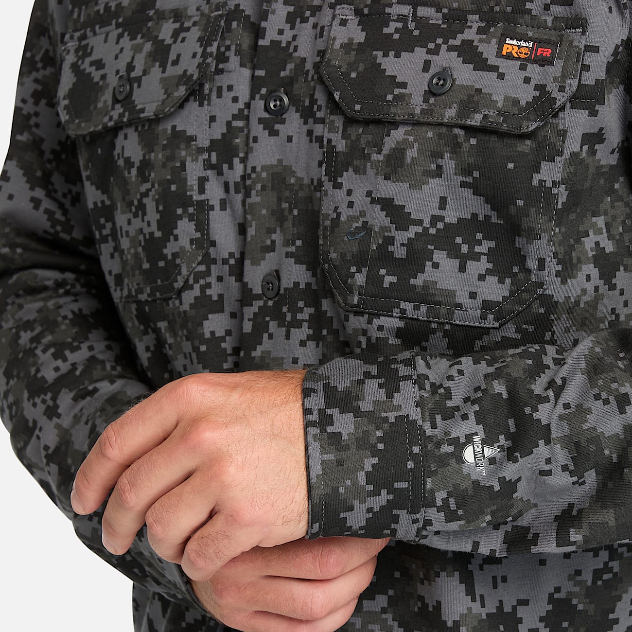 Men's Timberland PRO® Cotton Core Flame-Resistant Shirt - 3