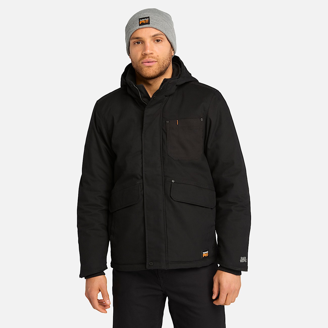 Men's Timberland PRO® Ironhide Insulated Hooded Jacket - 1