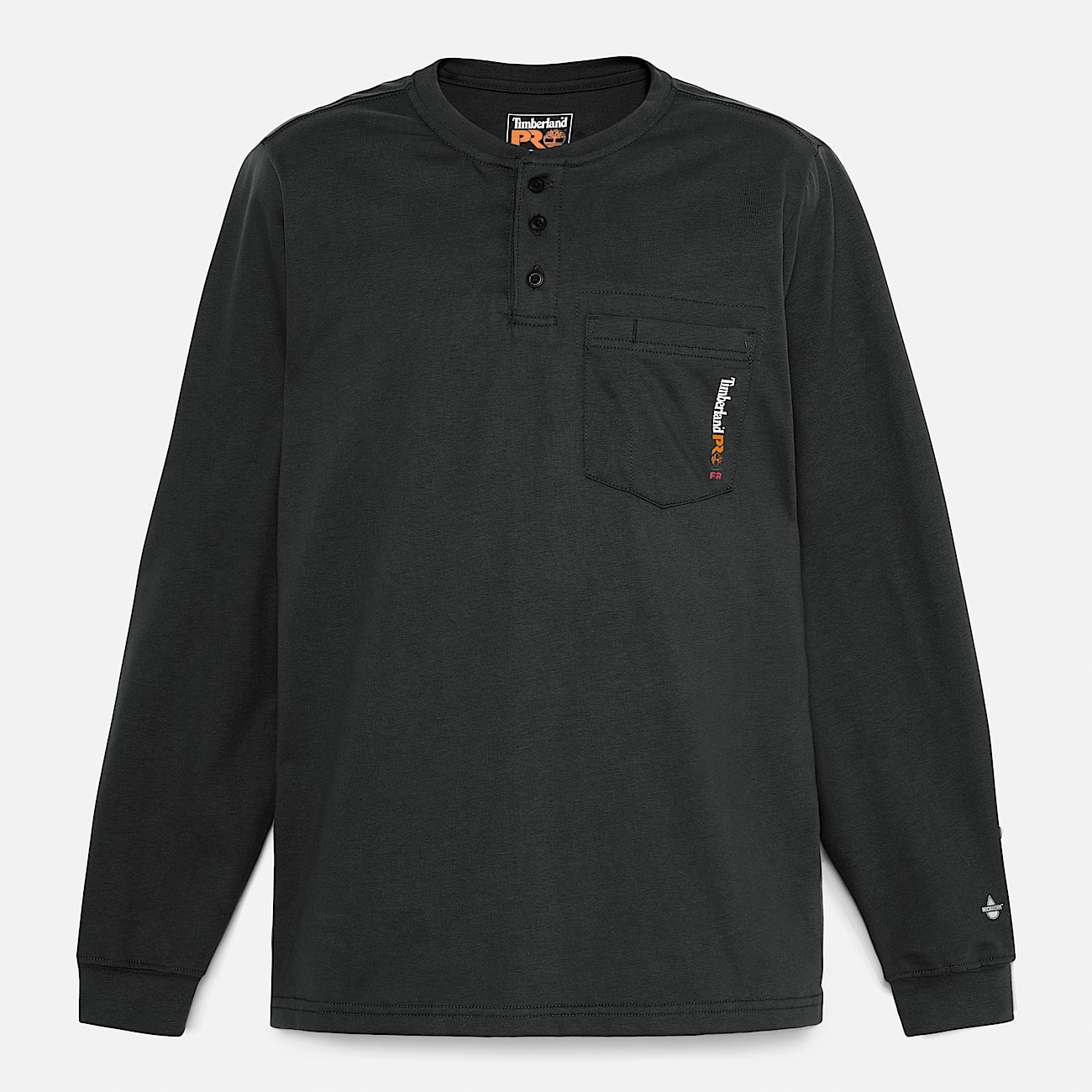 Men's Timberland PRO® Cotton Core Flame-Resistant Long-Sleeve Henley - 9