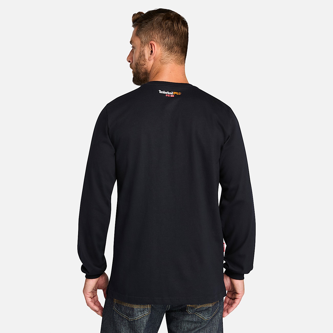 Men's Timberland PRO® Cotton Core Flame-Resistant Long-Sleeve Henley - 5