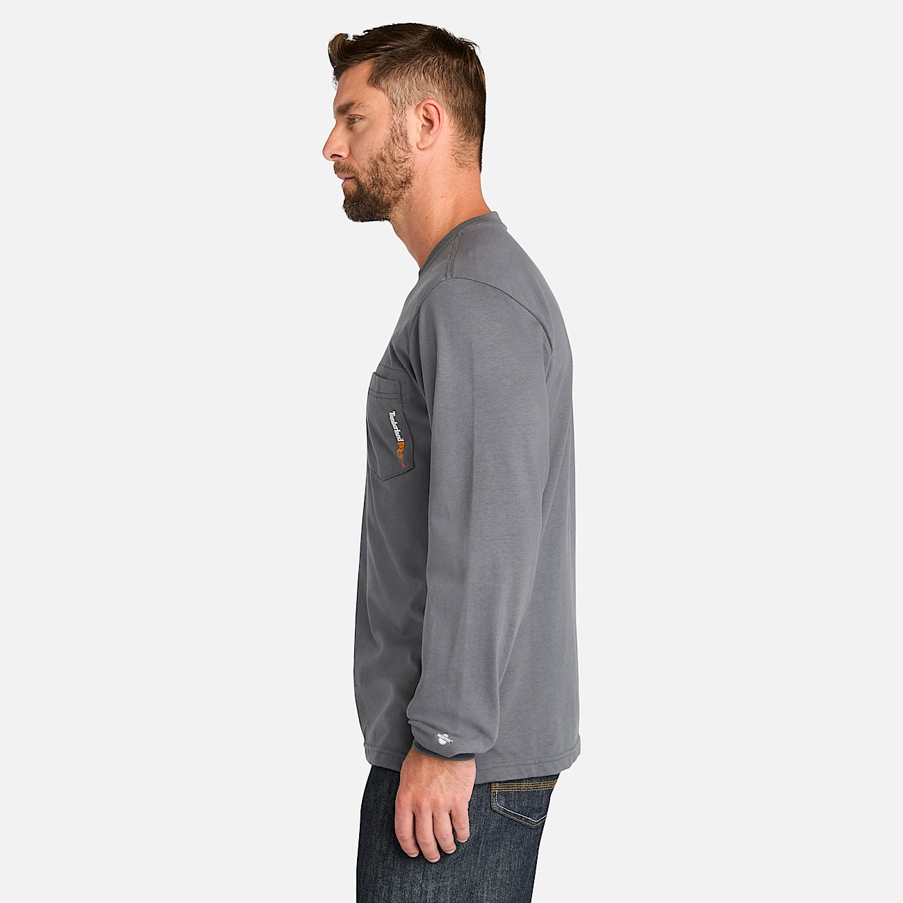 Men's Timberland PRO® Cotton Core Flame-Resistant Long-Sleeve T-Shirt - 6