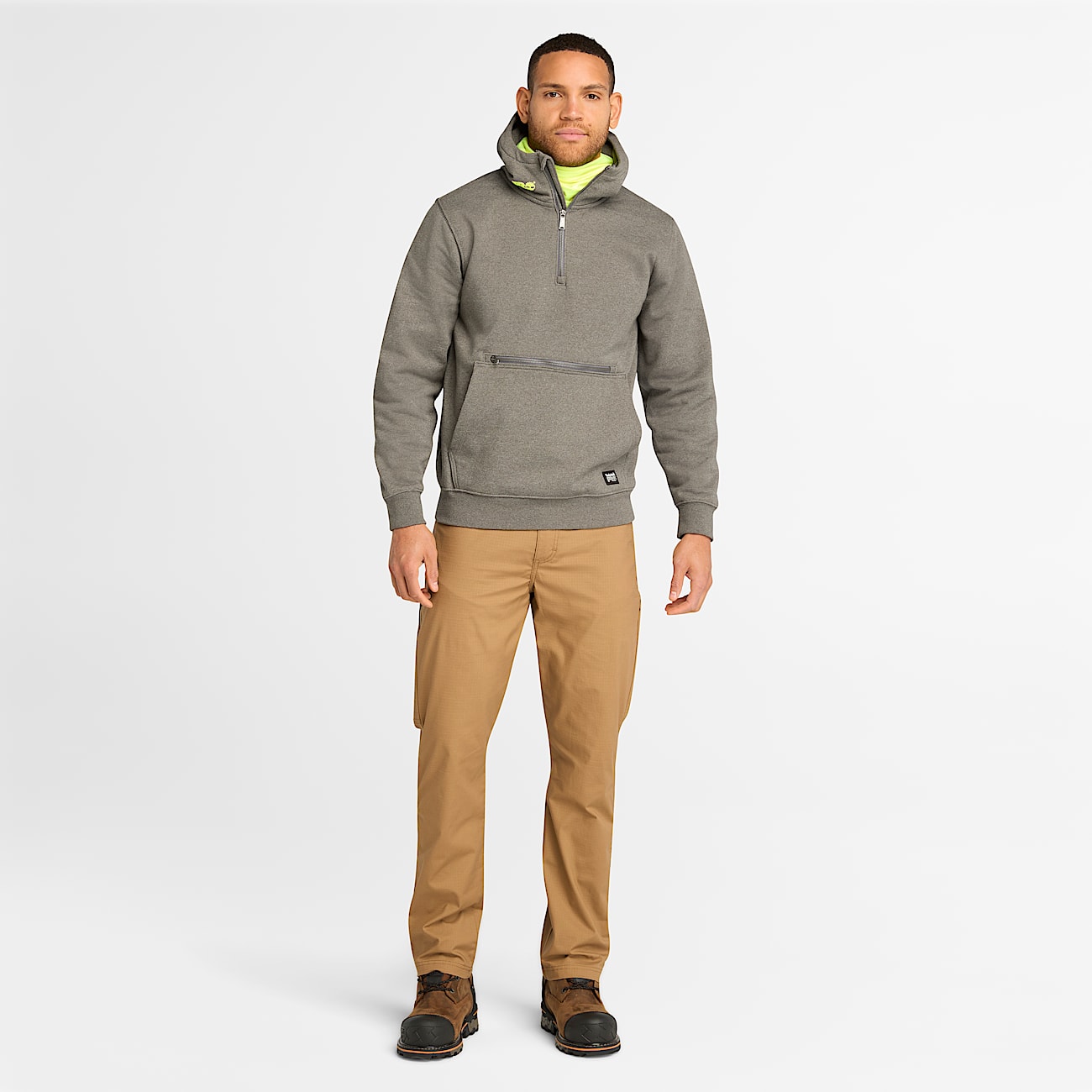 Men's Timberland PRO® Hood Honcho HD Quarter-Zip Hoodie - 2