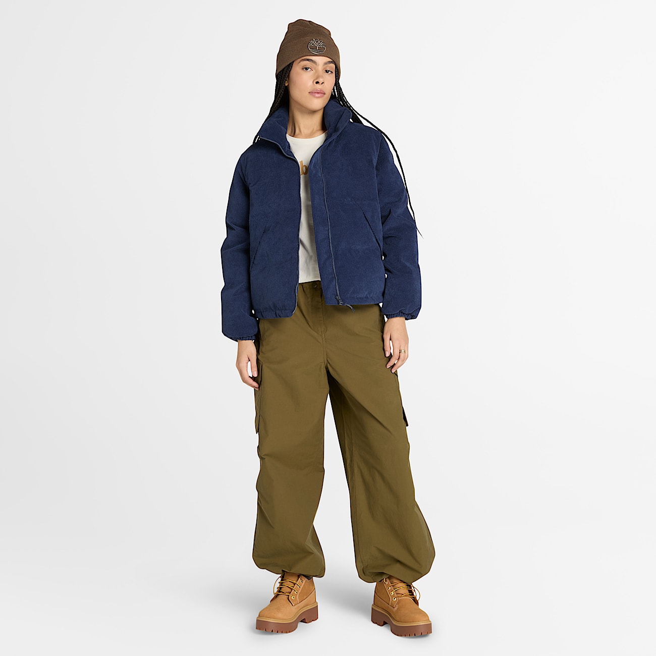 Women's Welch Mountain Waterproof Corduroy Puffer Jacket - 2