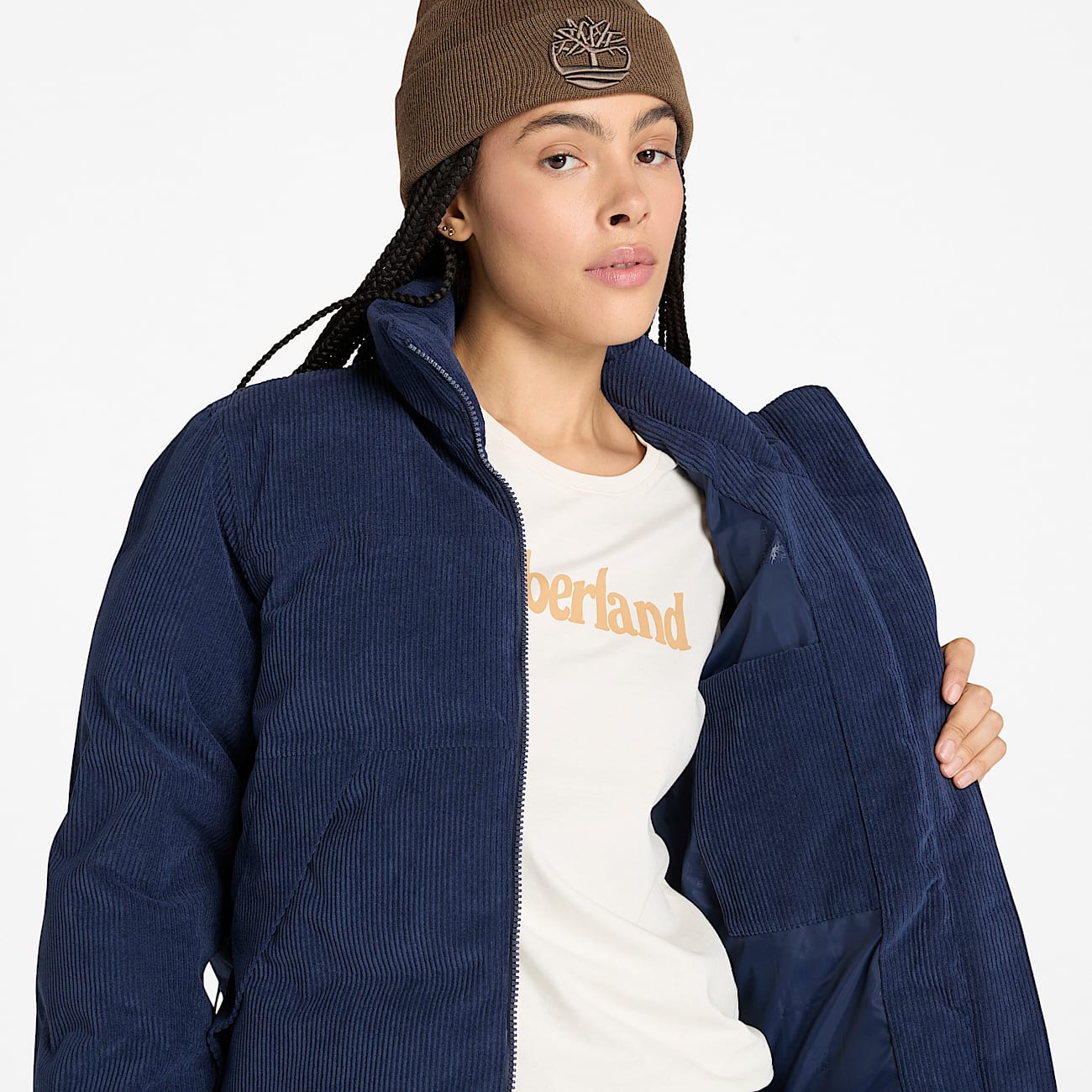 Women's Welch Mountain Waterproof Corduroy Puffer Jacket - 3