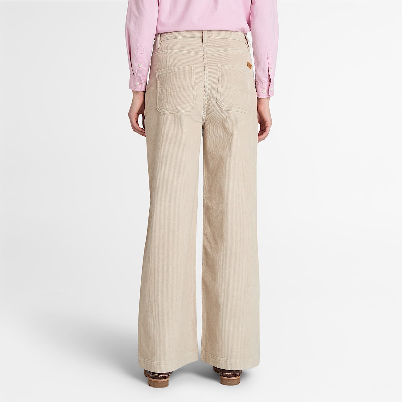 Women's Washed Corduroy Wide-Leg Pant - 4