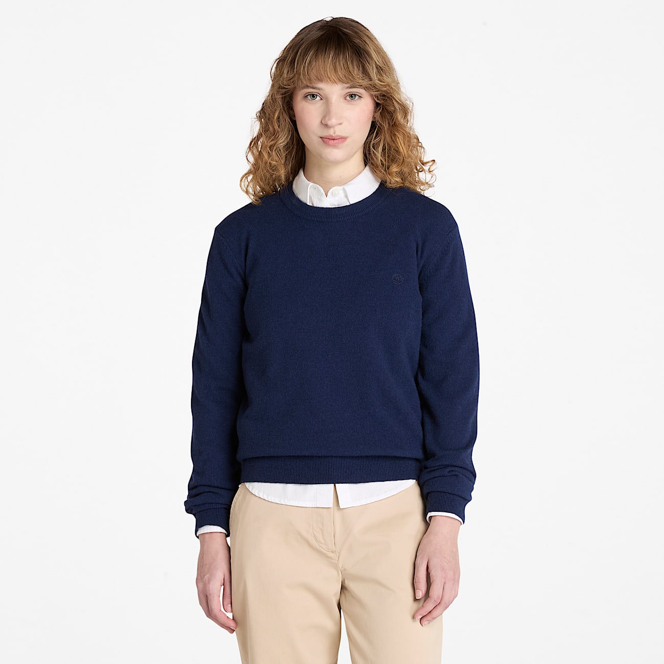 Women's Merino Crewneck Sweater - 1