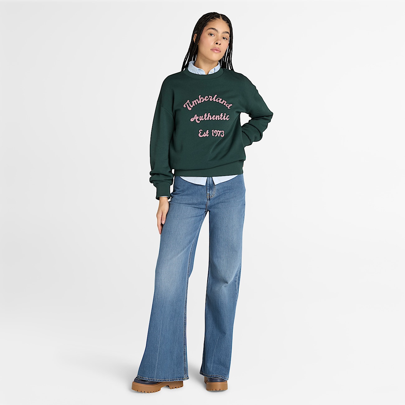 Women's Brushed Back Crewneck Sweatshirt