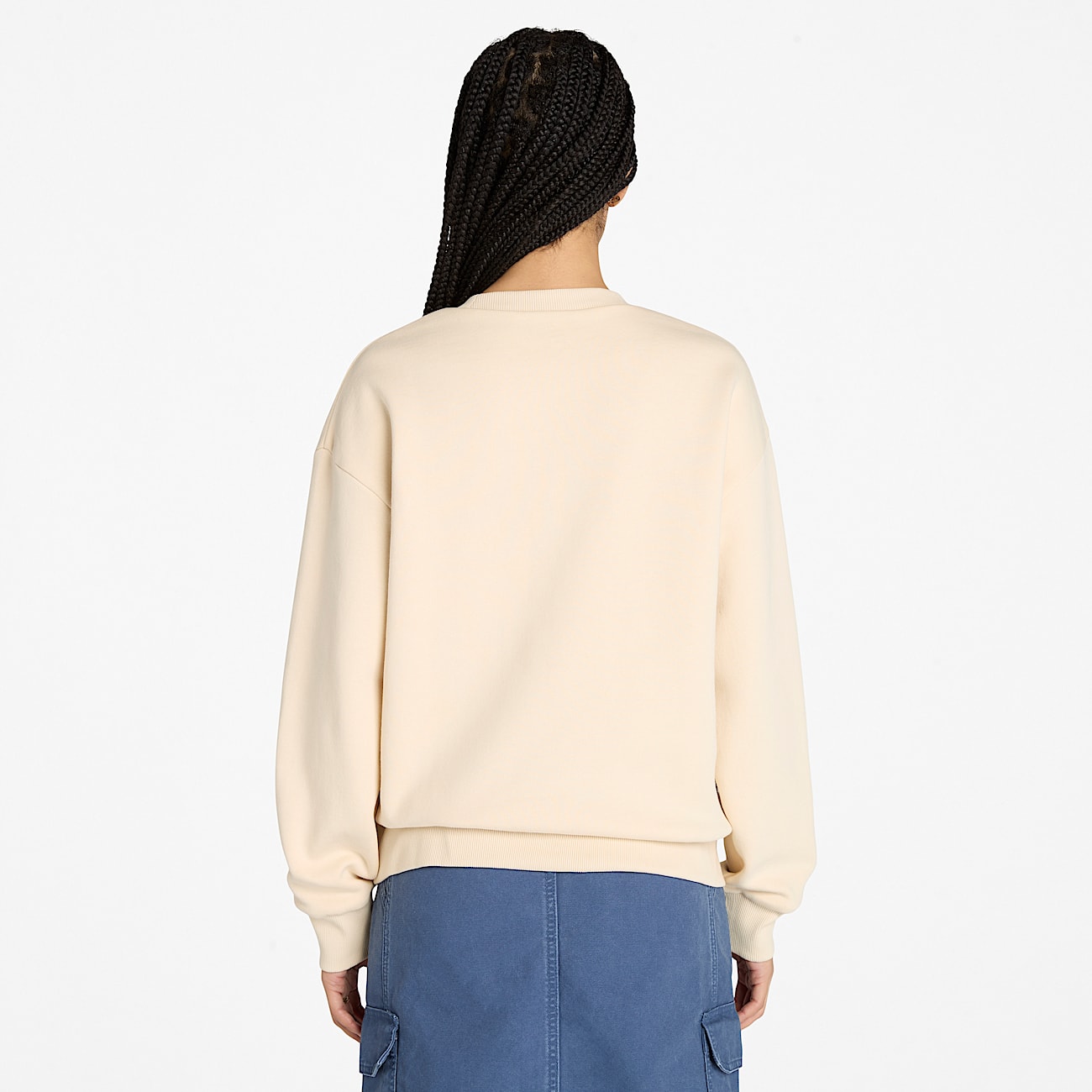 Women's Brushed Back Crewneck Sweatshirt - 4