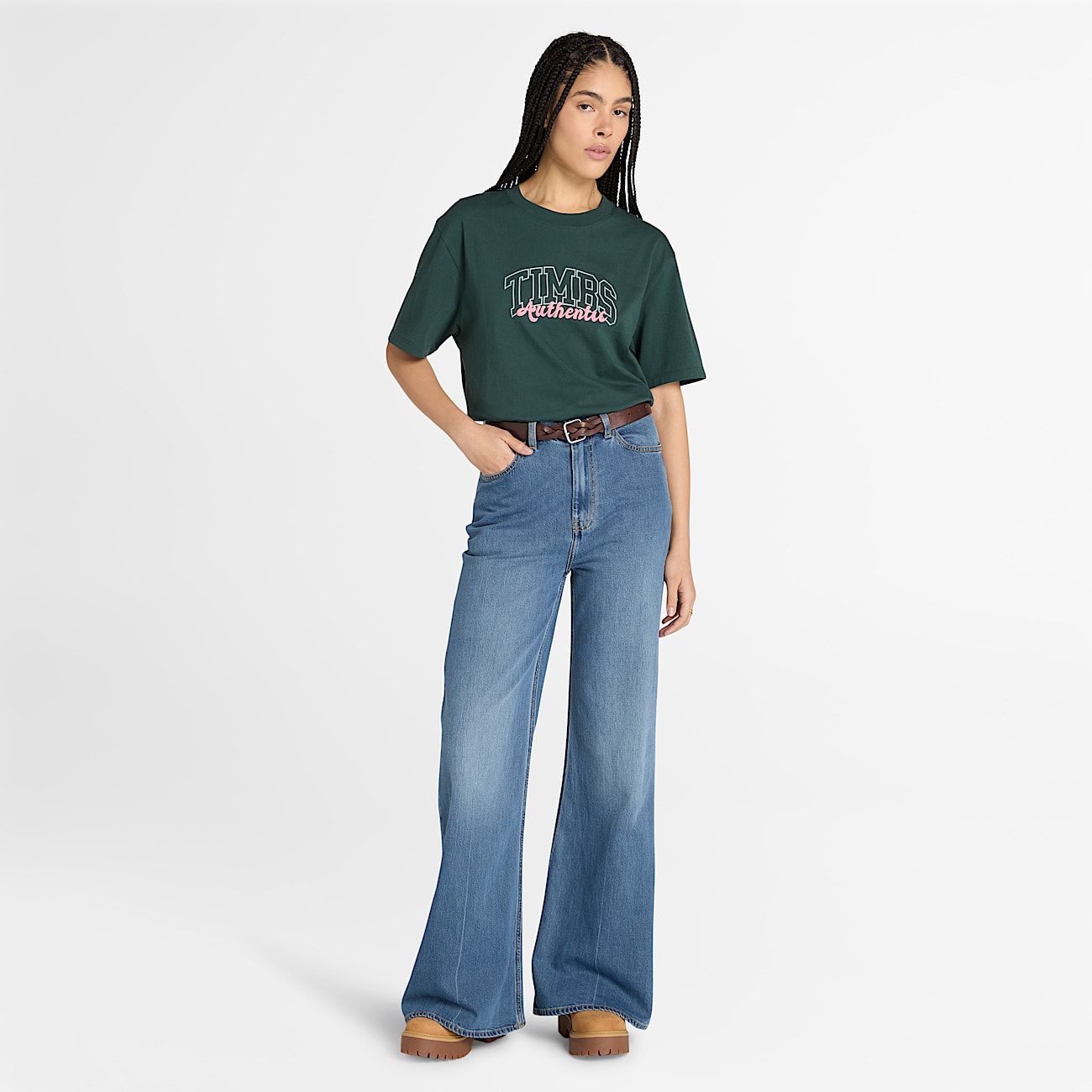 Women's Timberland® Varsity Graphic Short-Sleeve T-Shirt - 2