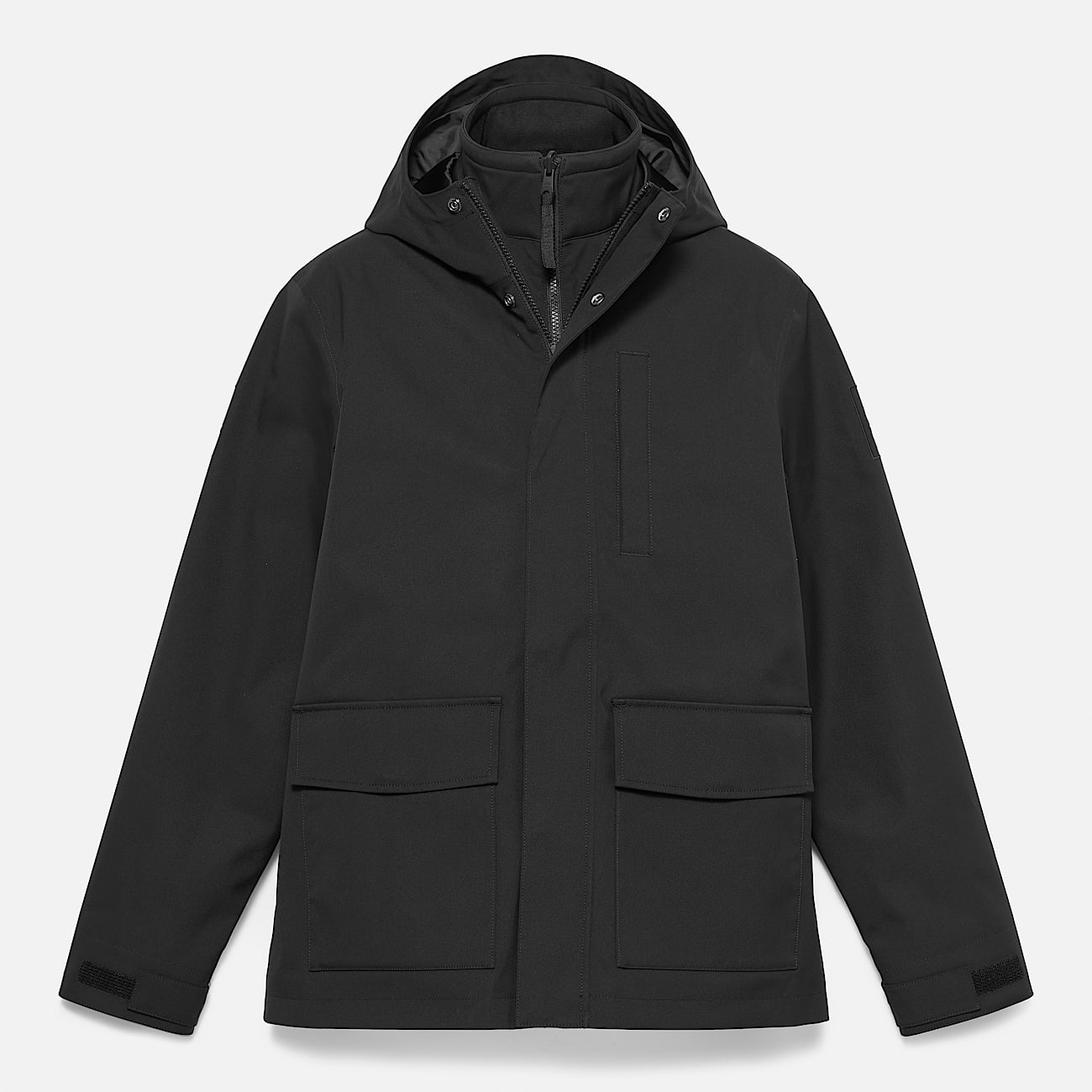 Men's Water-Resistant 3-in-1 Hooded Jacket - 6
