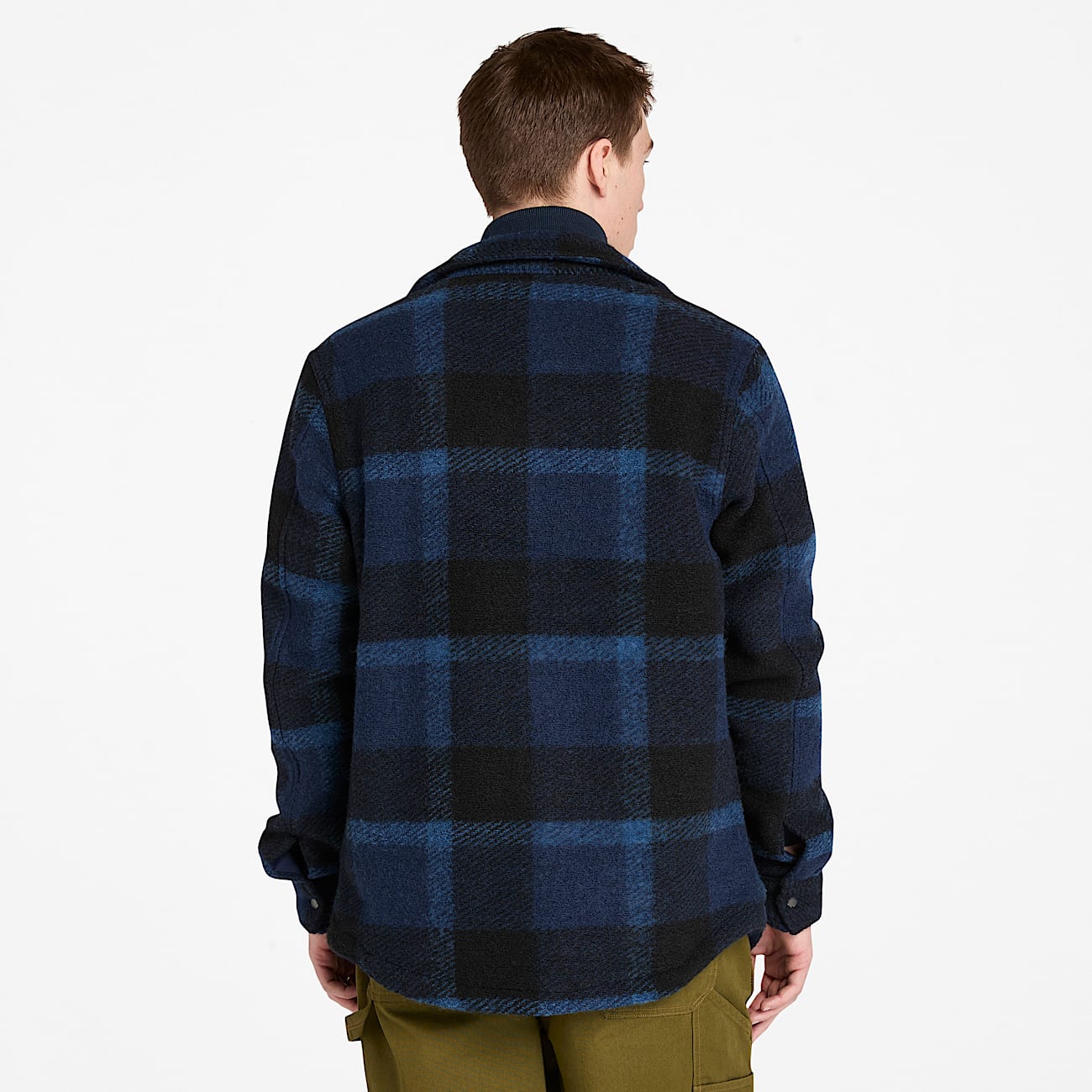 Men's Wool Blend Shacket - 4