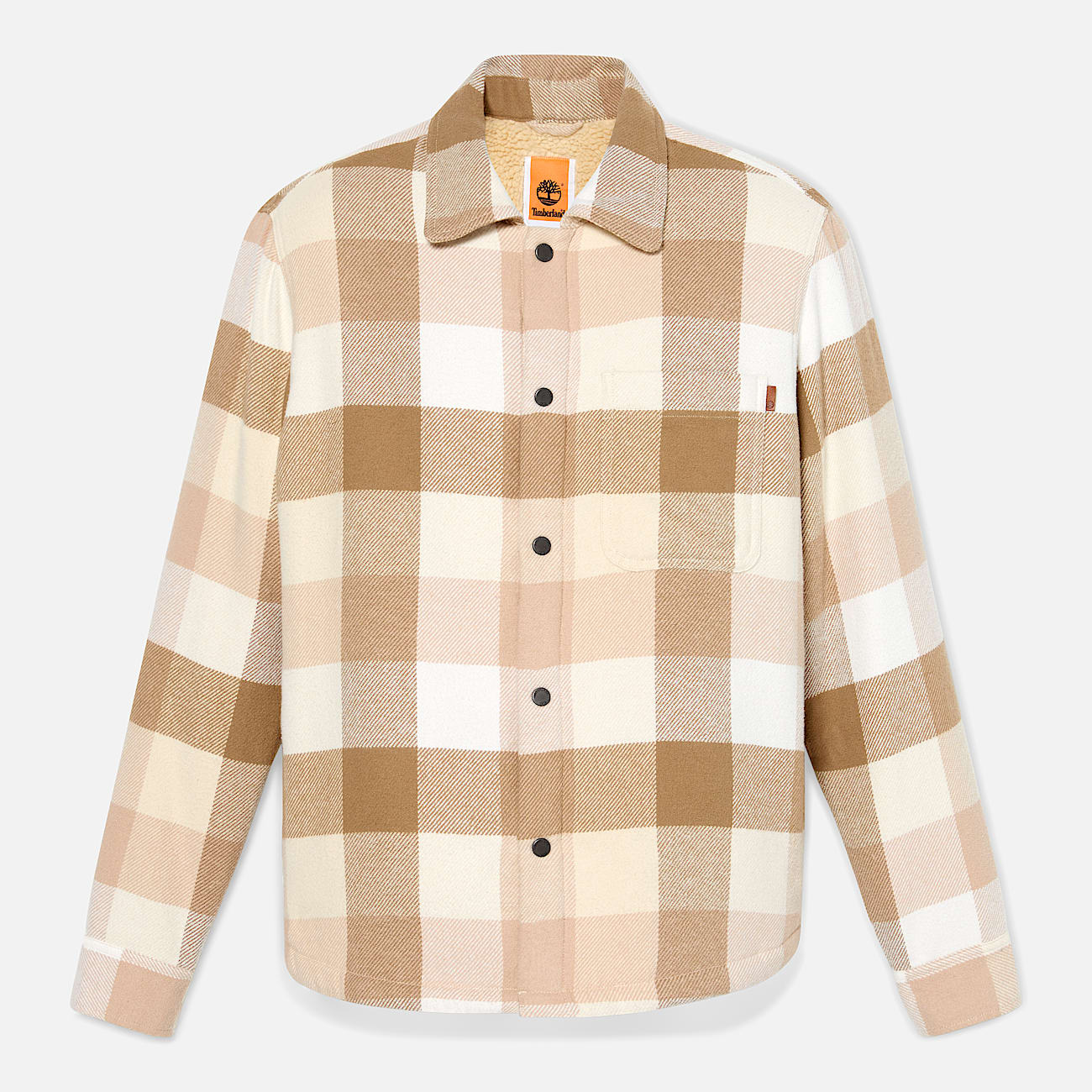 Men's High-Pile Lined Overshirt - 6