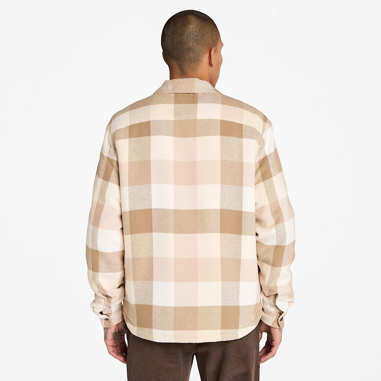 Men's High-Pile Lined Overshirt - 5