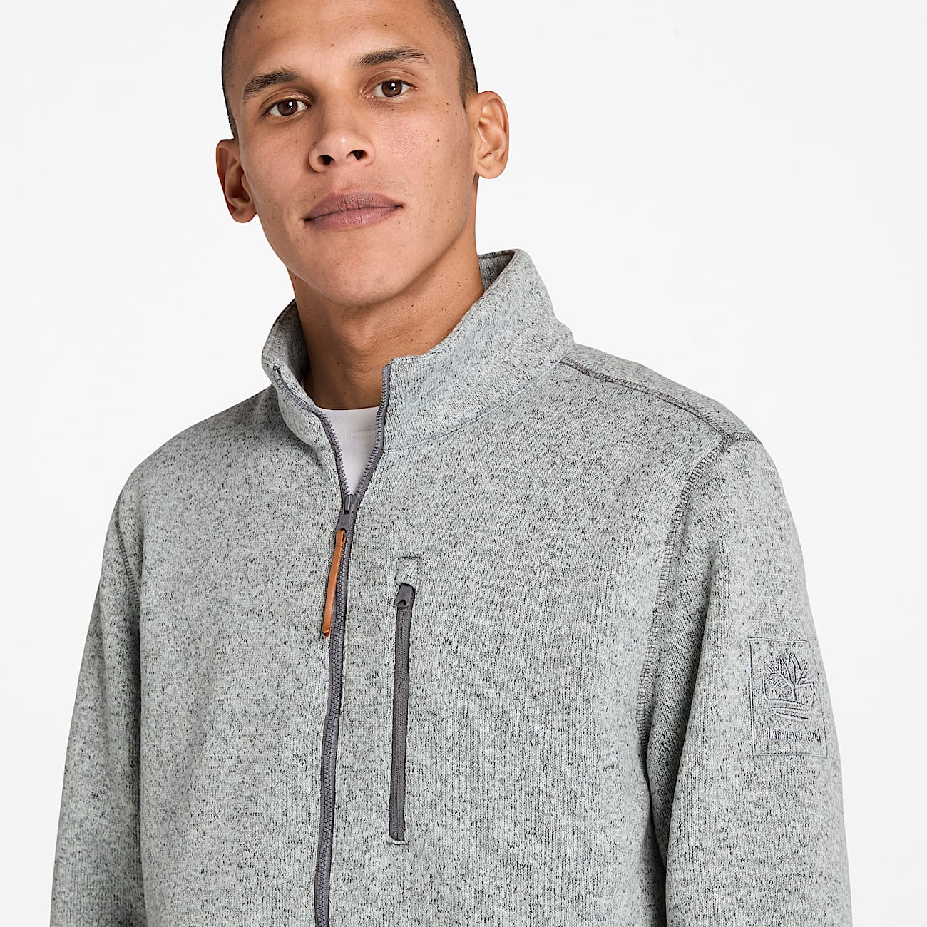 Melange Fleece Jacket - 3