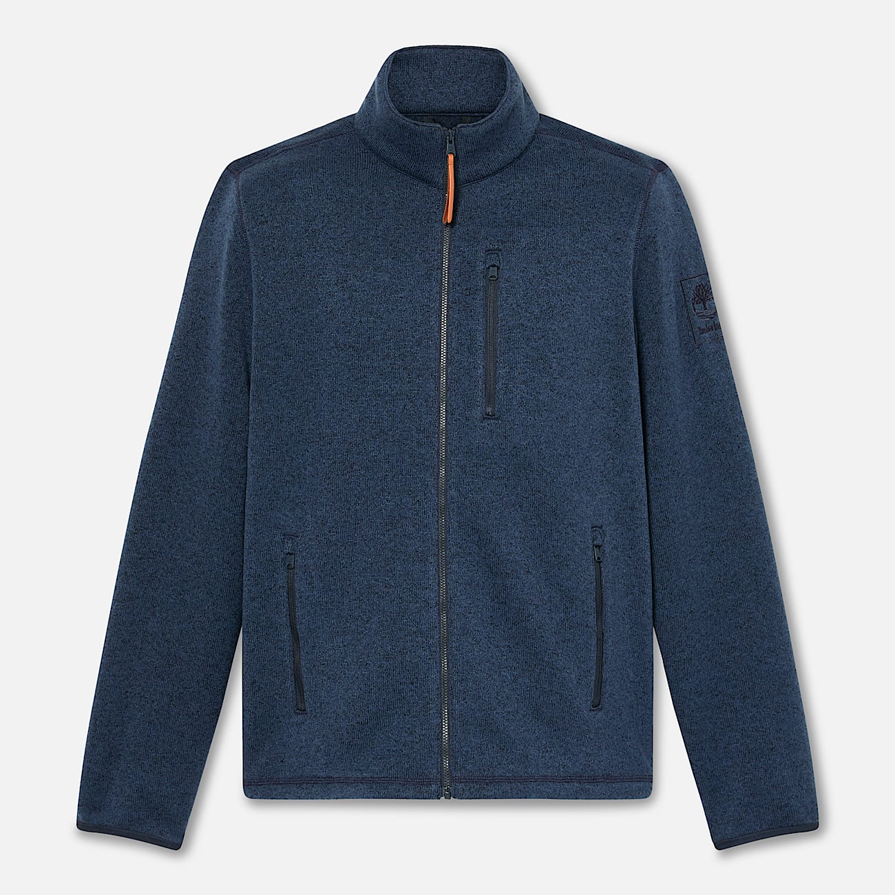 Men's Melange Fleece Jacket - 6