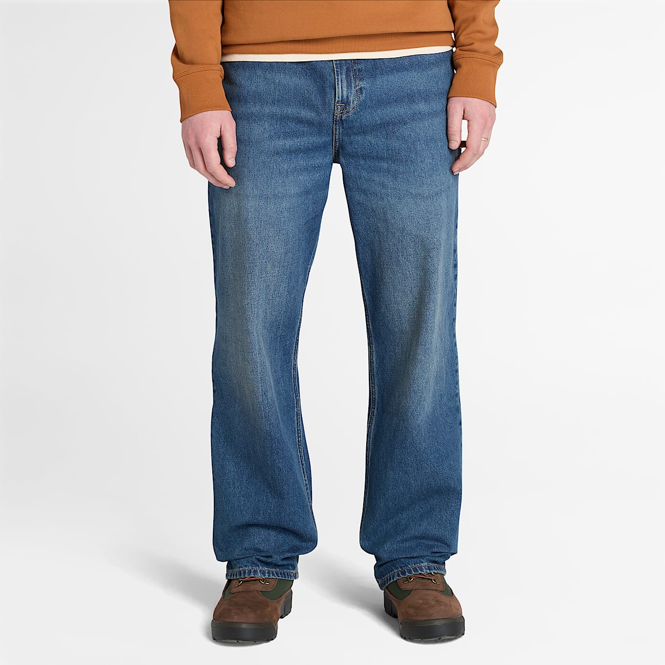 Men's Sandown Embroidered Denim Pant - 1