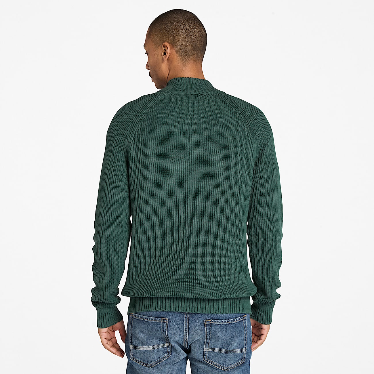 Men's Williams River Textured Quarter-Zip Sweater - 4