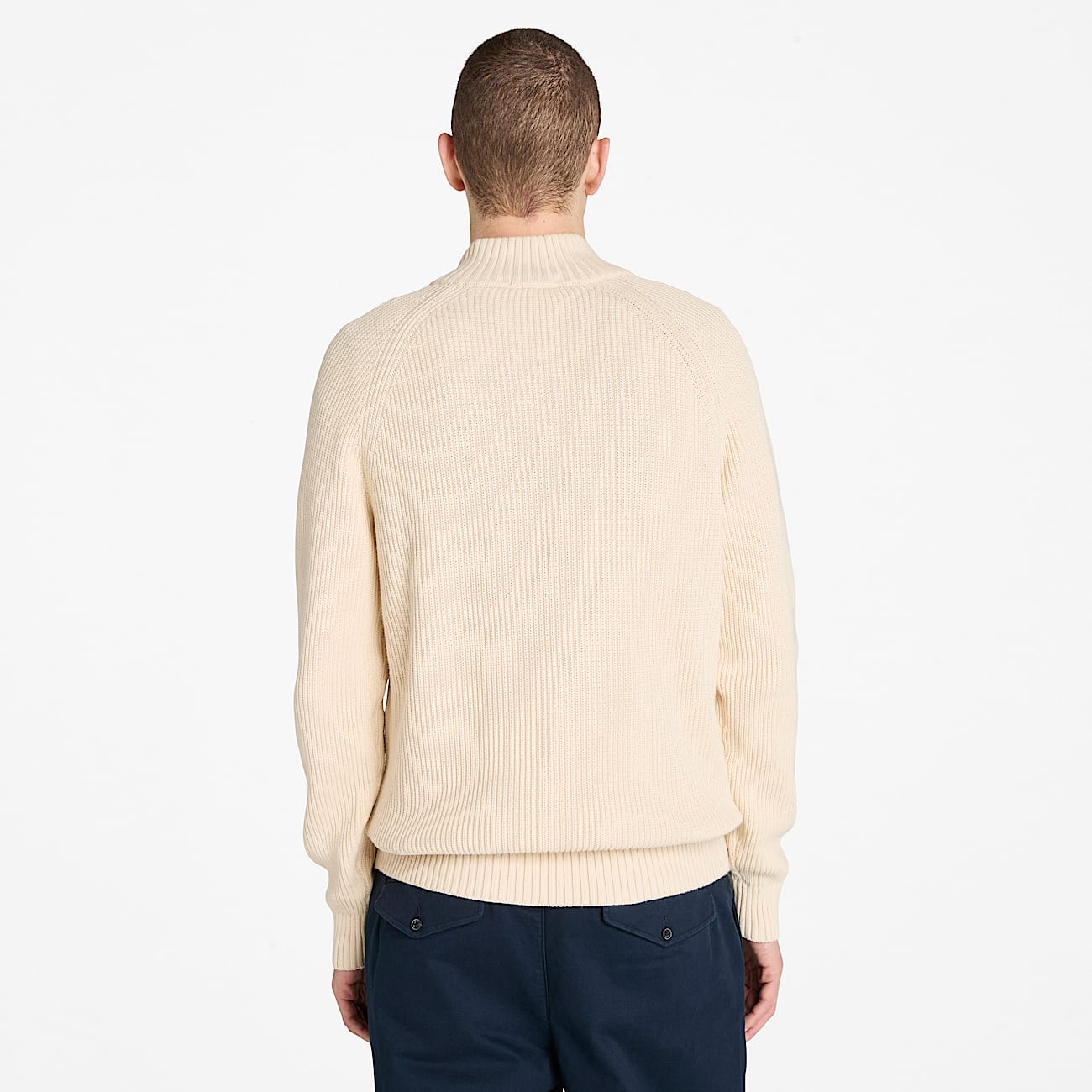 Men's Williams River Textured Quarter-Zip Sweater - 4