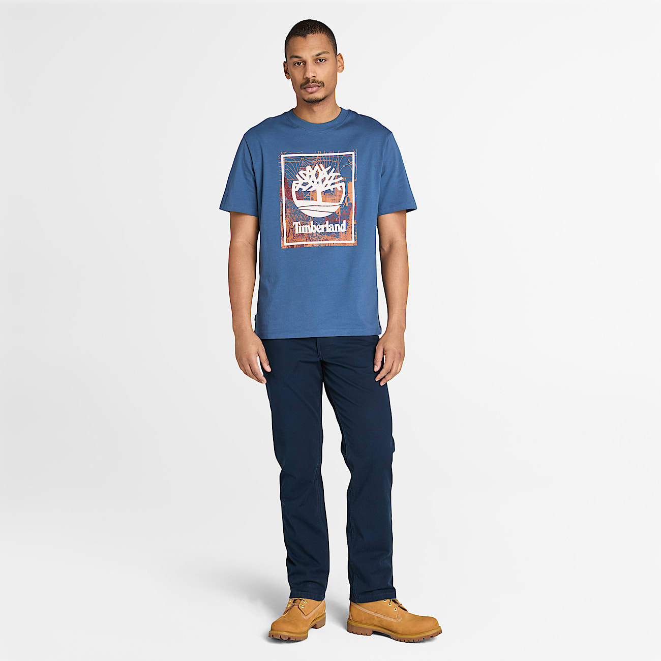 Men's Front Seasonal Stack Logo Graphic T-Shirt - 2