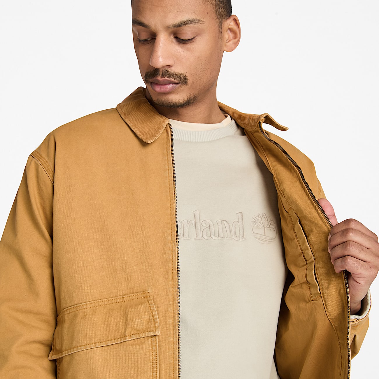 Men's Strafford Washed Canvas Jacket - 3