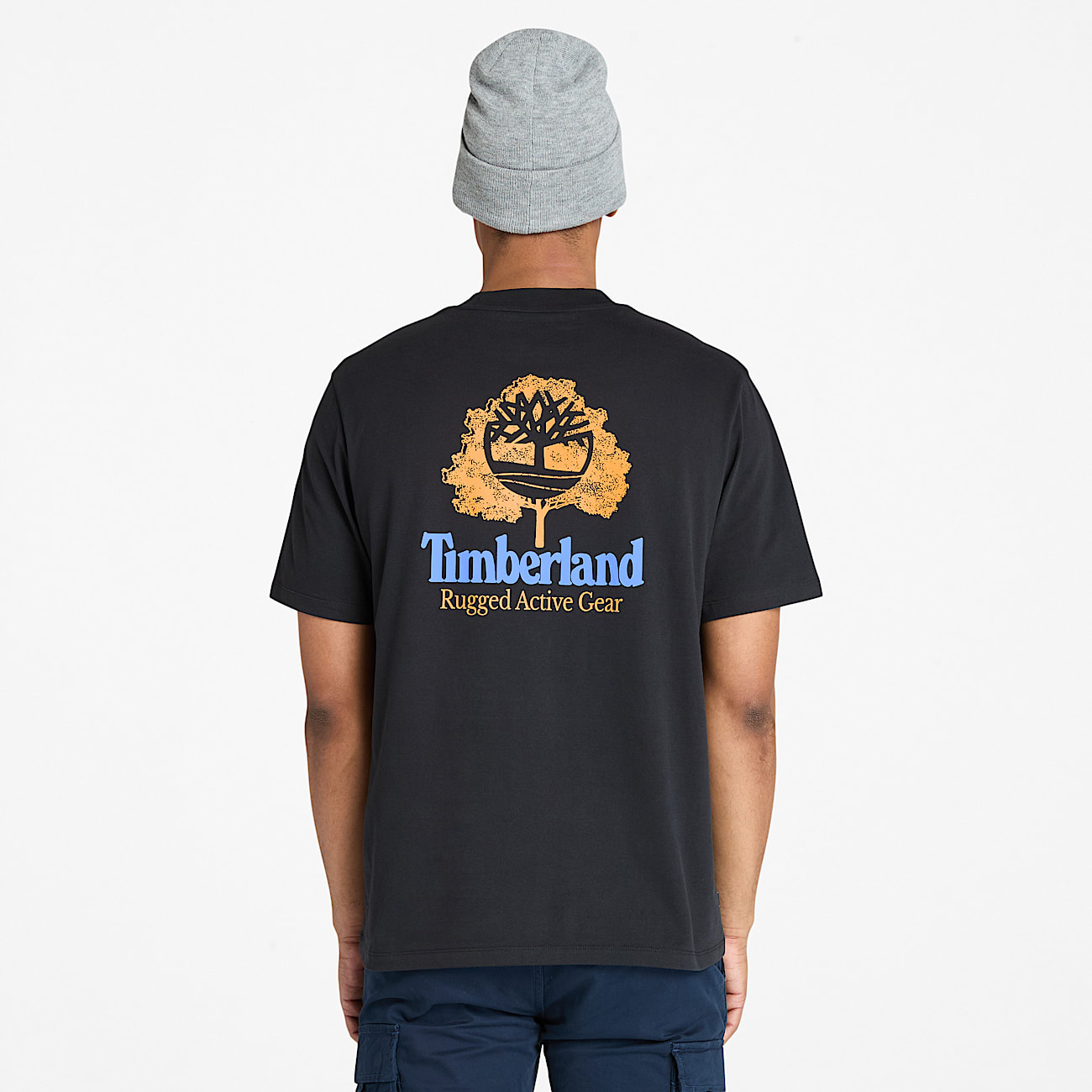 Men's Rugged Active Gear Back Graphic T-Shirt - 4