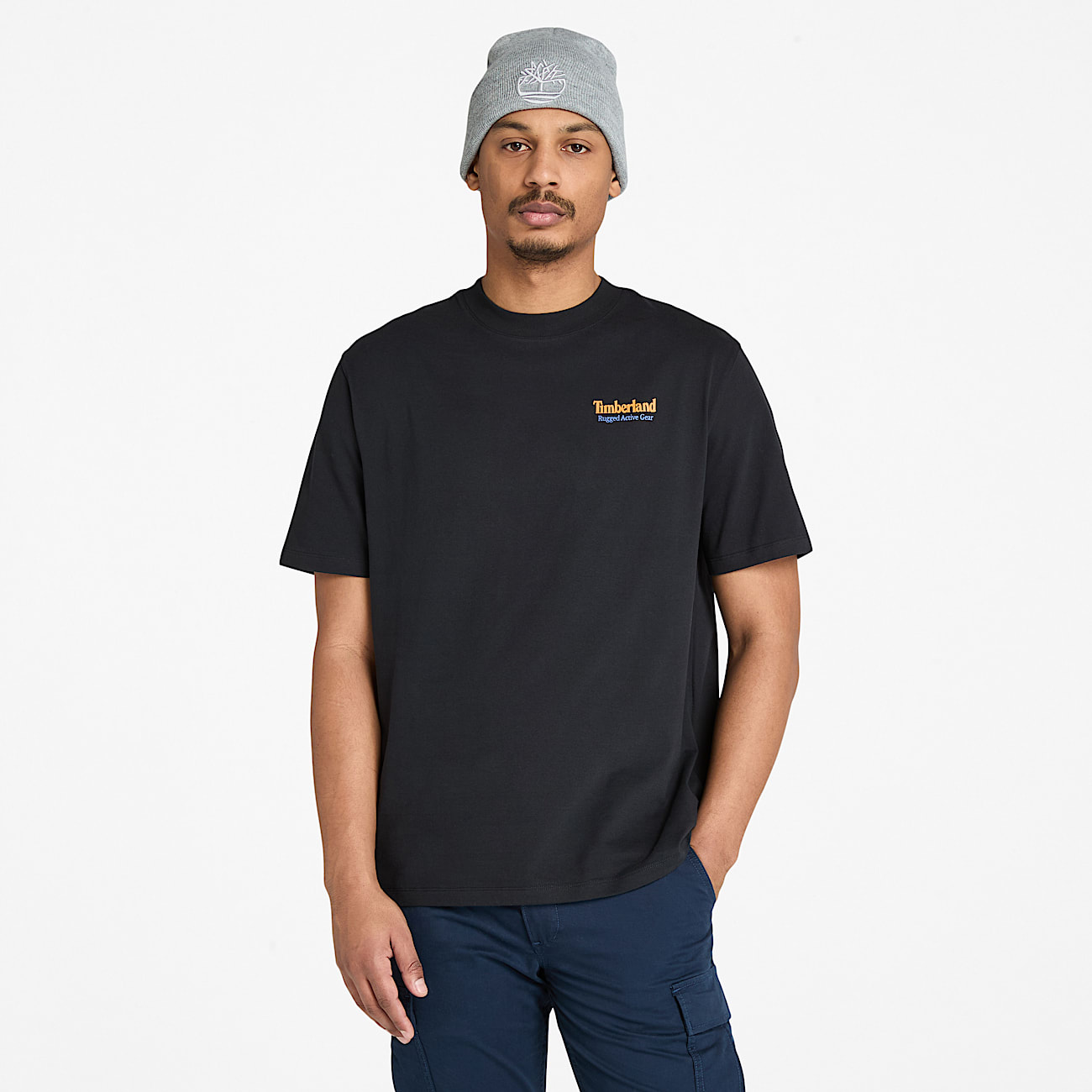 Men's Rugged Active Gear Back Graphic T-Shirt - 1
