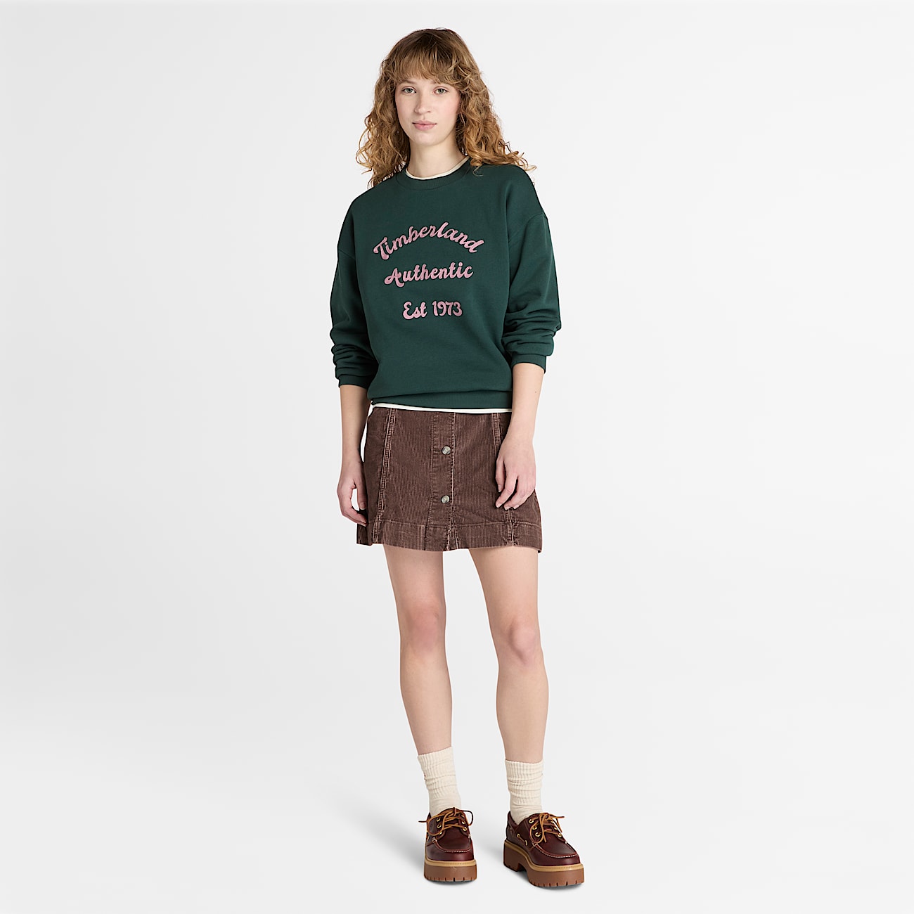 Women's Washed Corduroy Skirt - 2