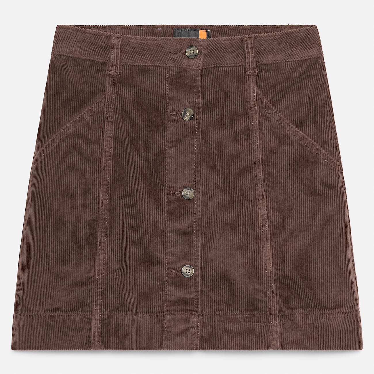 Women's Washed Corduroy Skirt - 5