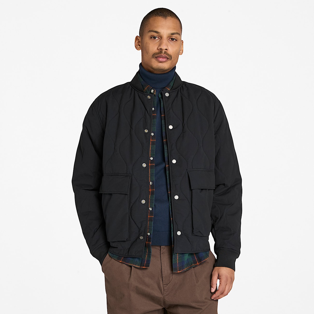 Men's Quilted Jacket - 1
