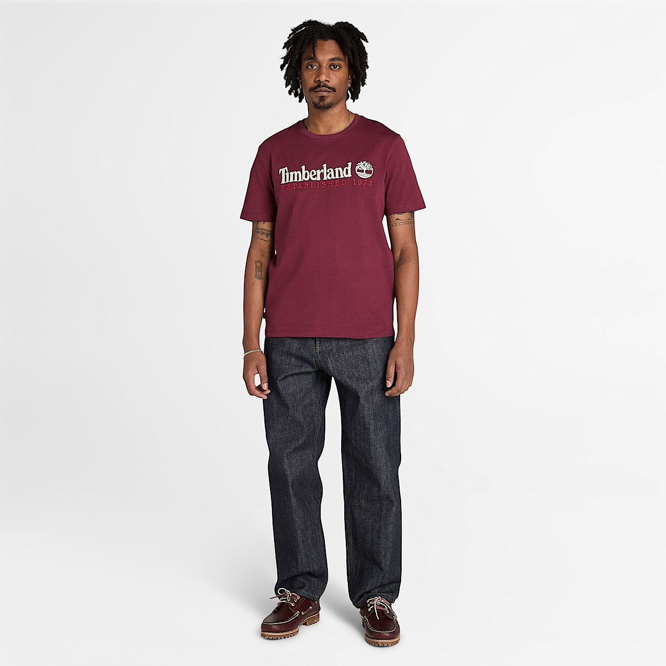 Men's Established 1973 Embroidery Logo T-Shirt - 2
