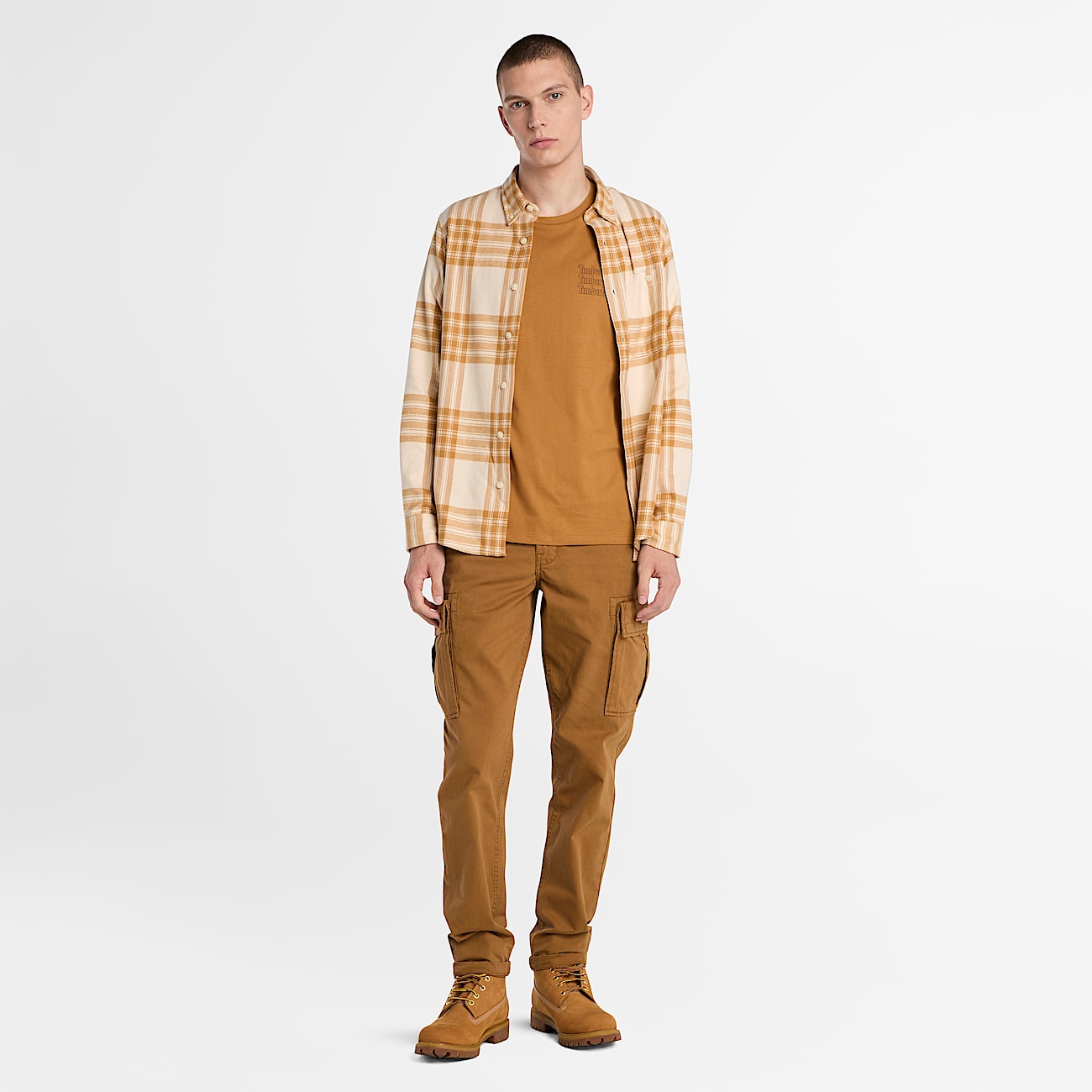 Men's Midweight Flannel Check Shirt - 2