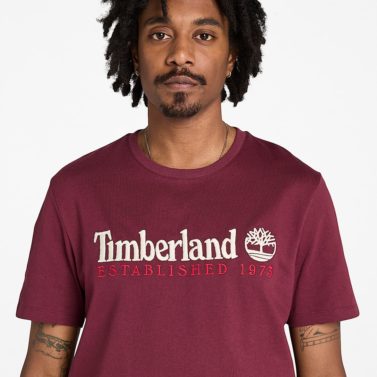 Men's Established 1973 Embroidery Logo T-Shirt - 3