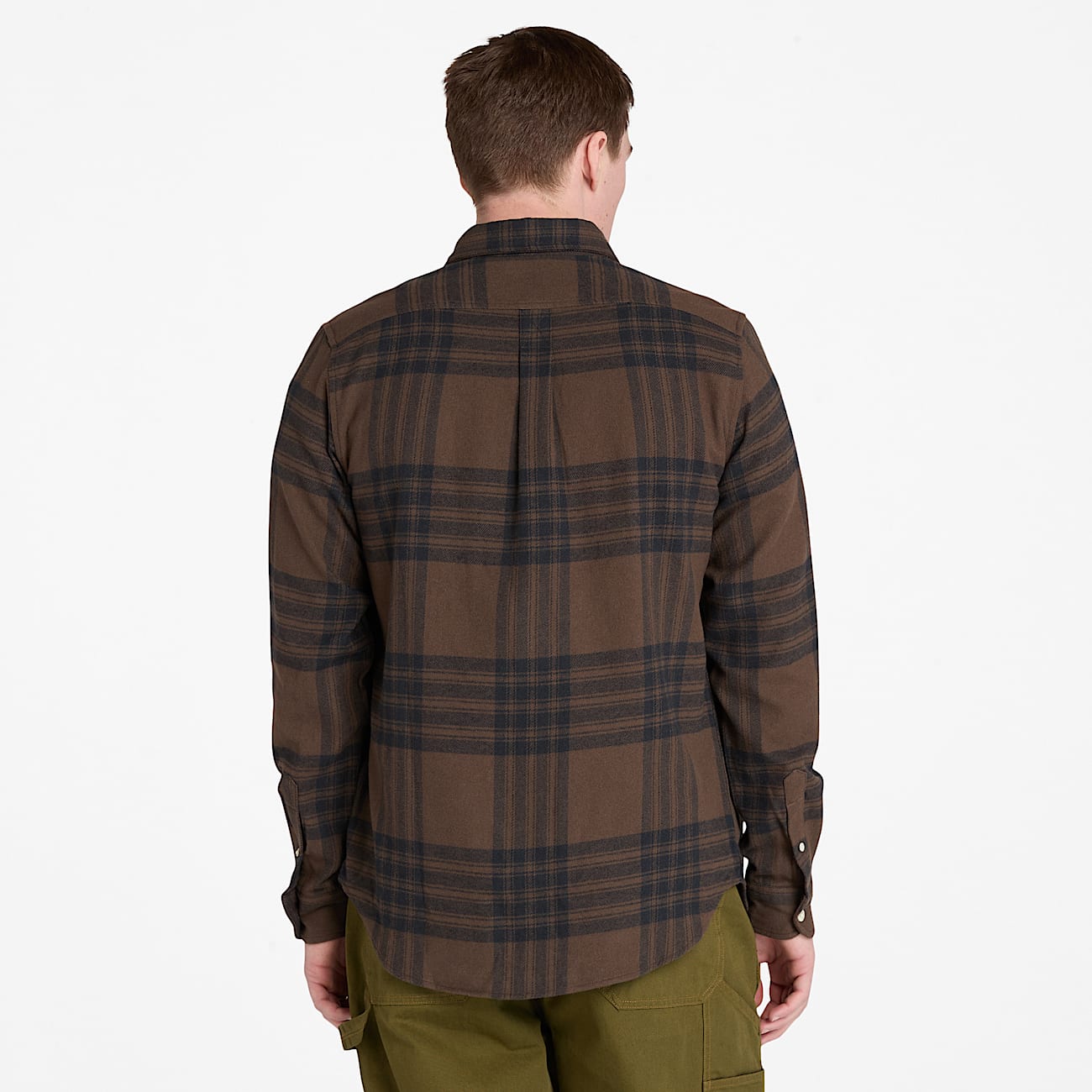 Men's Midweight Flannel Check Shirt - 4