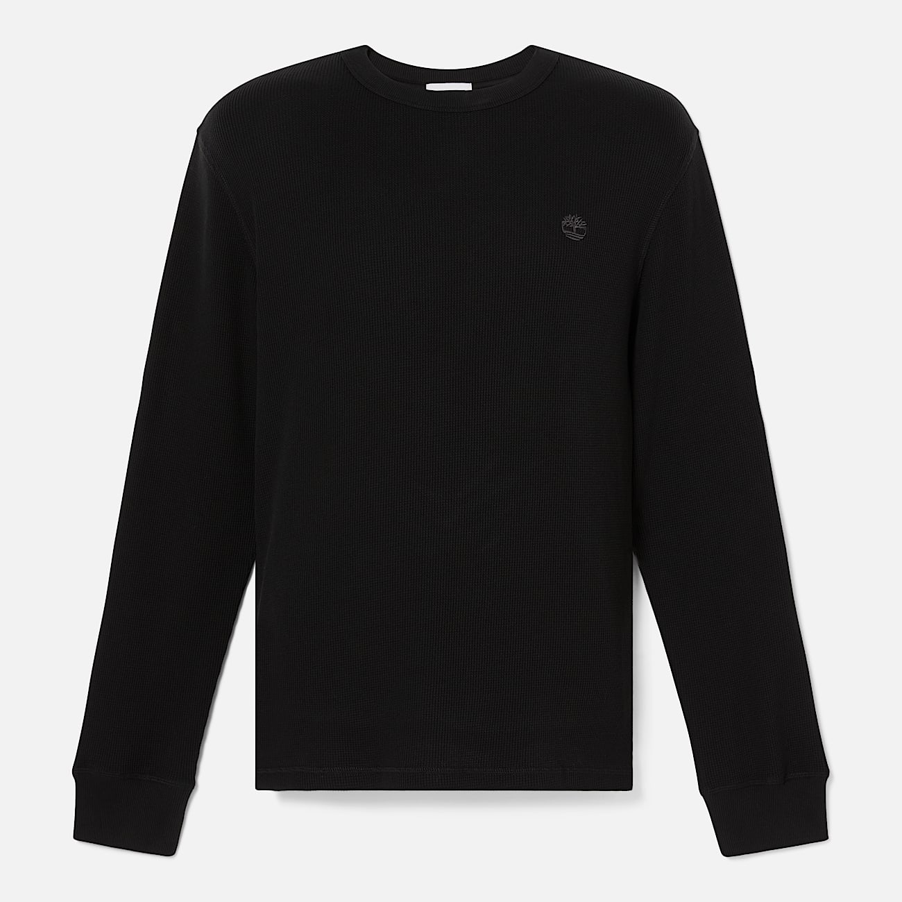 Men's Wharf River Waffle Long-Sleeve Polo Shirt - 4