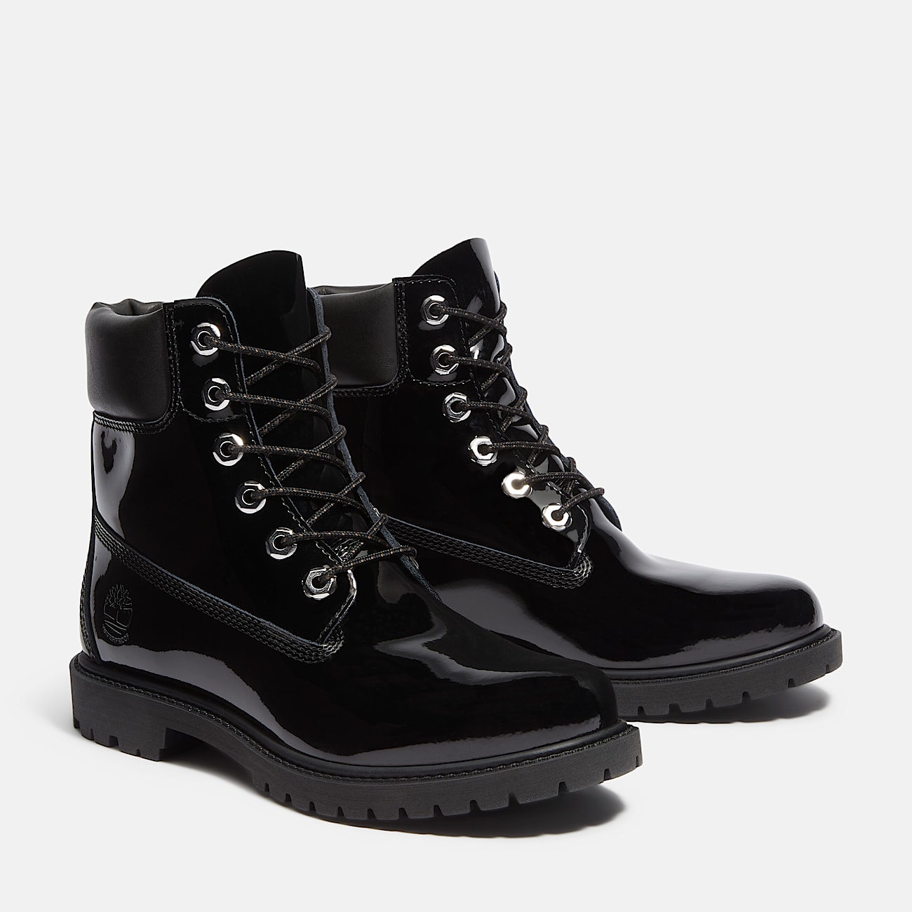 Women's Patent Leather Premium 6-Inch Waterproof Boot - 4
