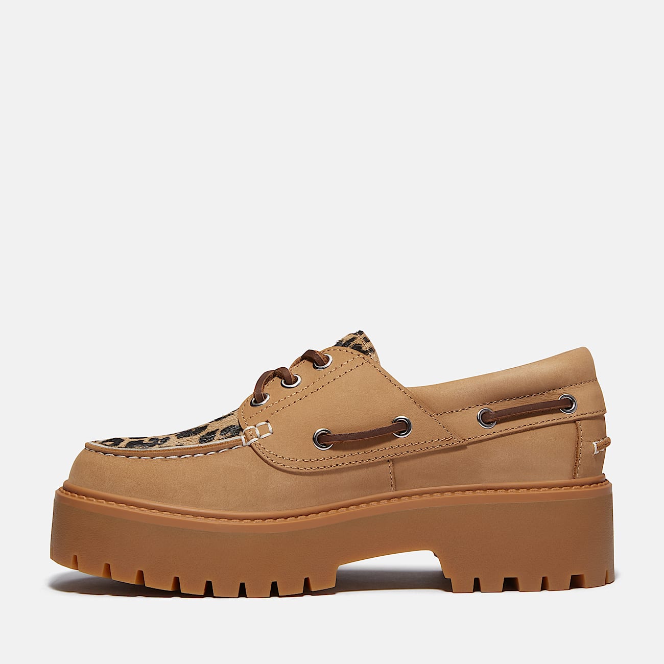 Women's Stone Street Platform Boat Shoe - 6