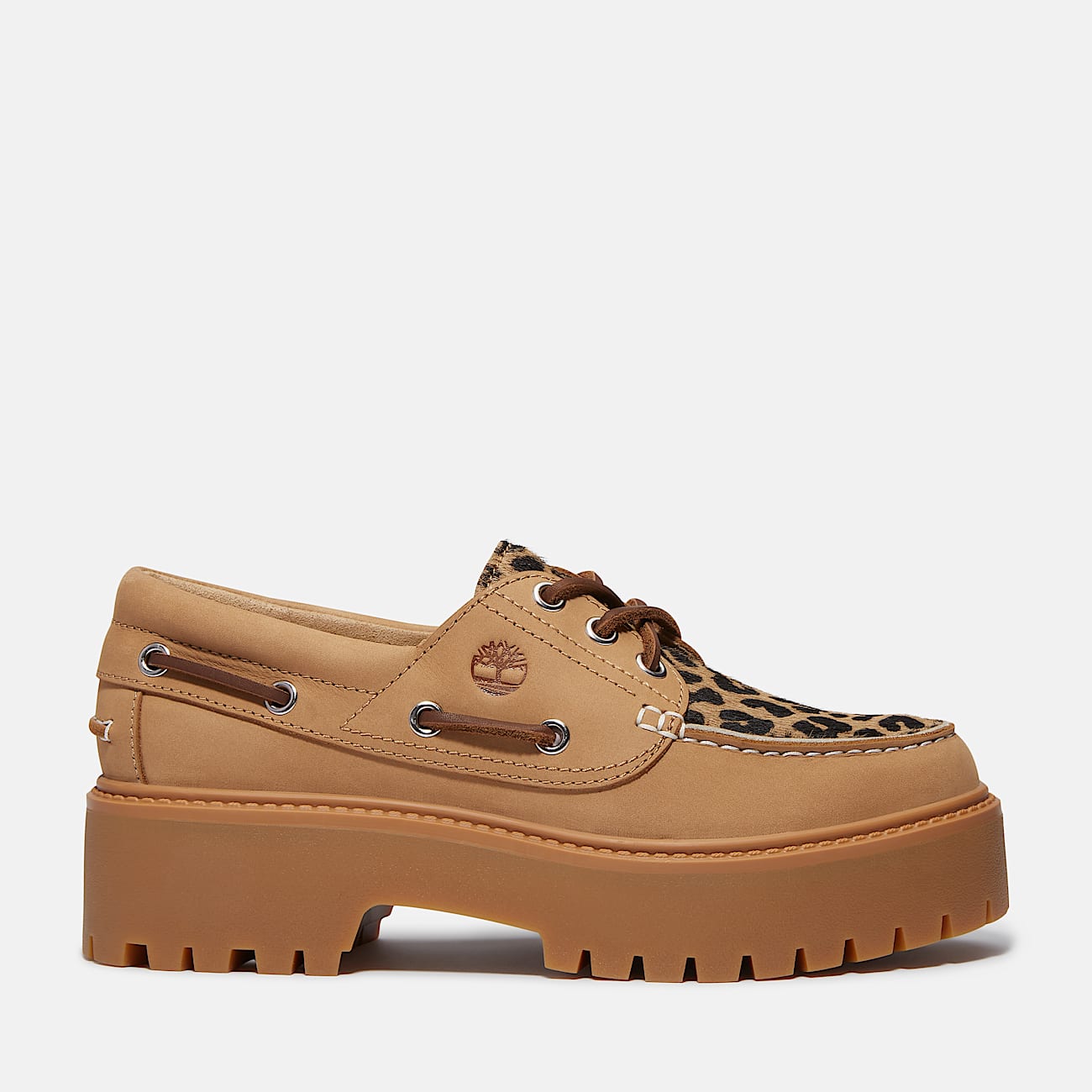 Women's Stone Street Platform Boat Shoe - 1