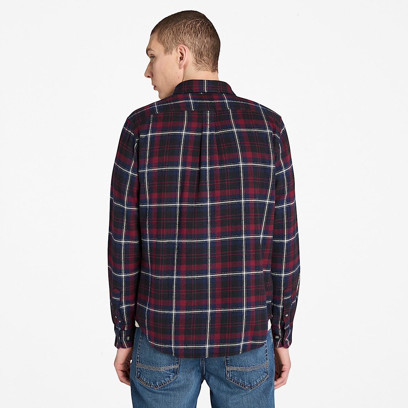 Men's Midweight Flannel Checkered Shirt - 4