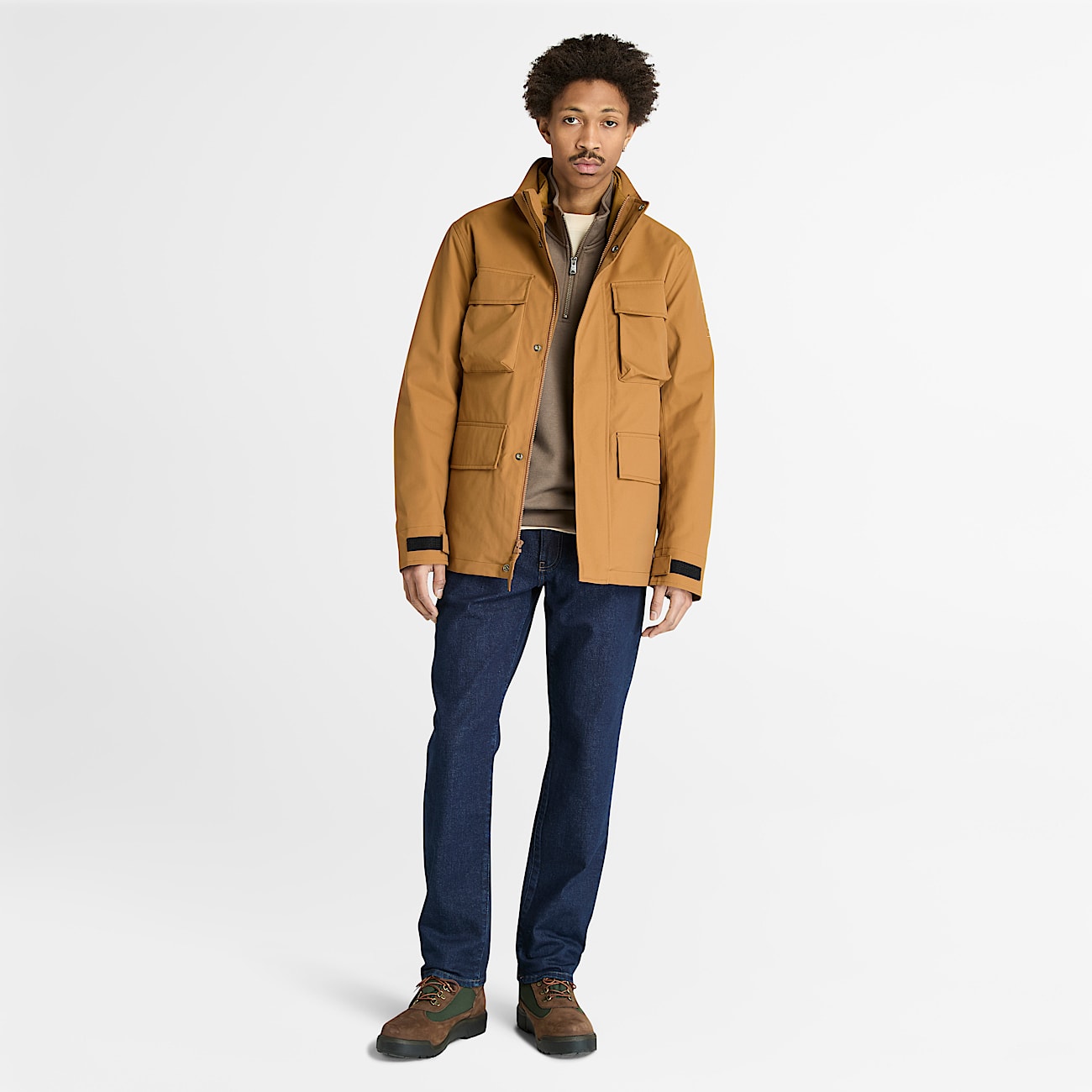 Men's Oyster River Brushed Back Quarter-Zip Sweatshirt - 2