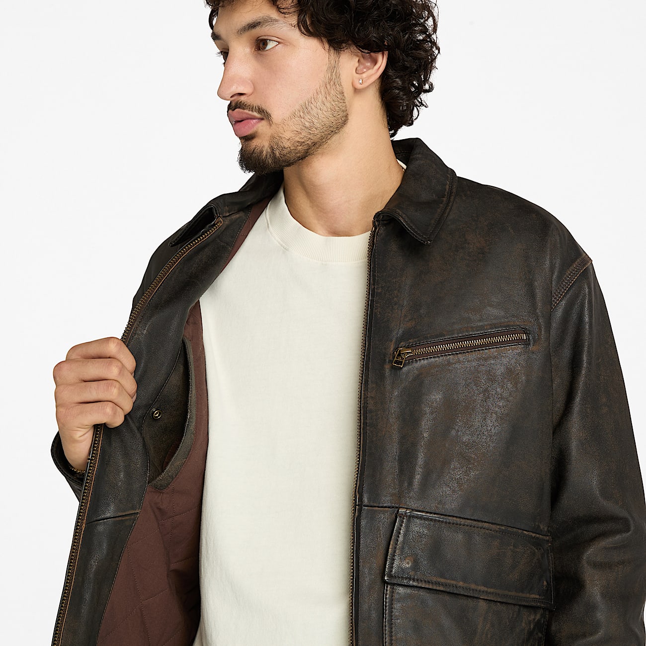 Men's Strafford Leather Jacket - 3