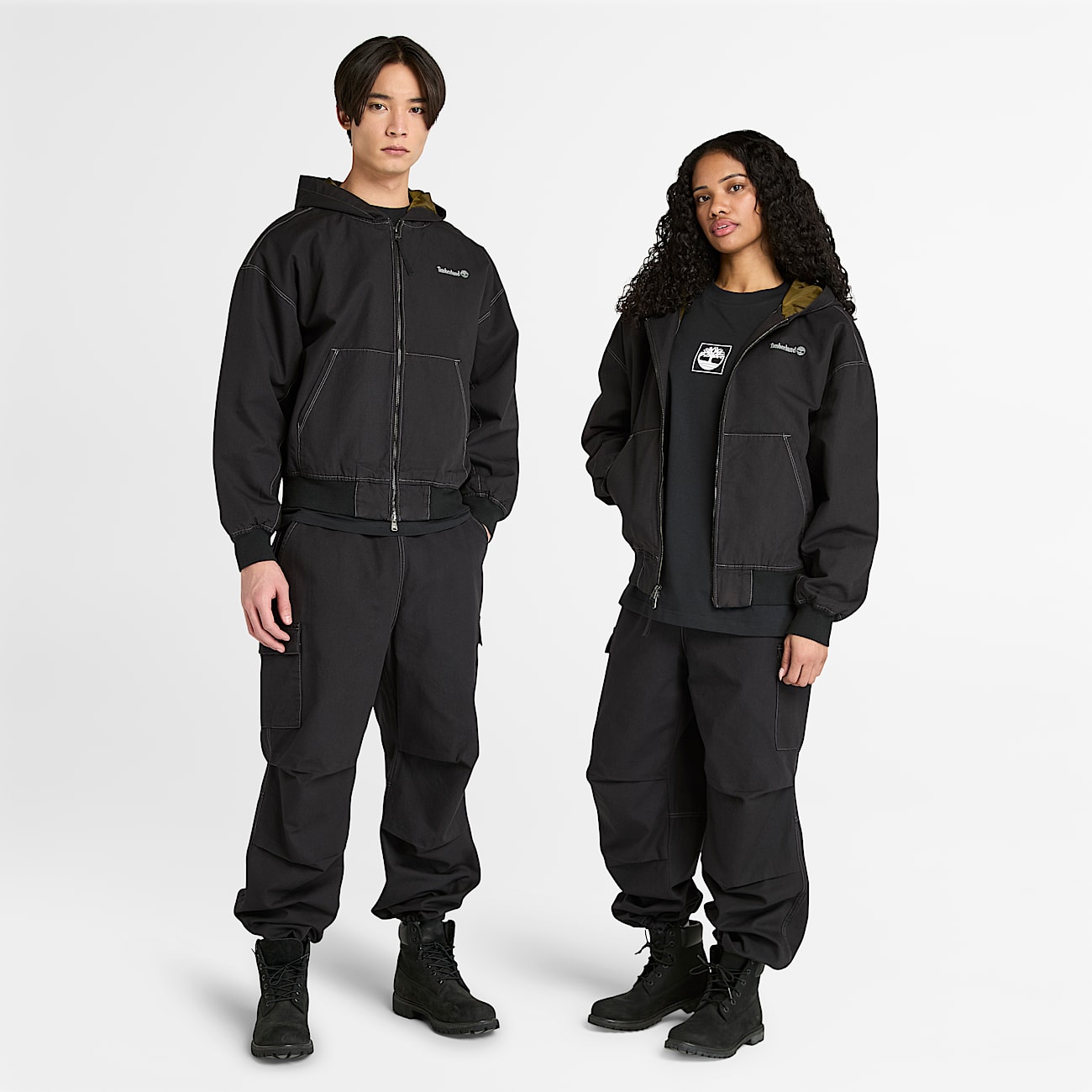 Washed Duck Canvas Hooded Bomber - 3