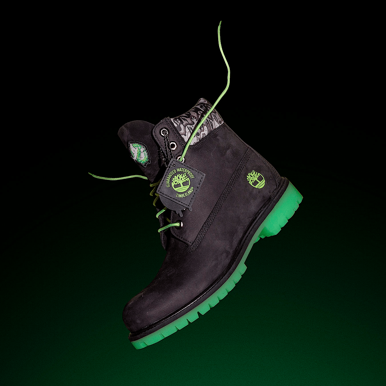 Botas timberland negras camuflaje 2025