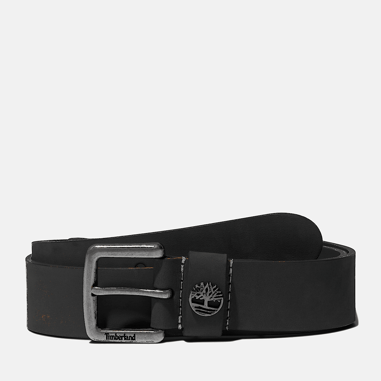 Men s Tree Logo Keeper Belt in Black Timberland US