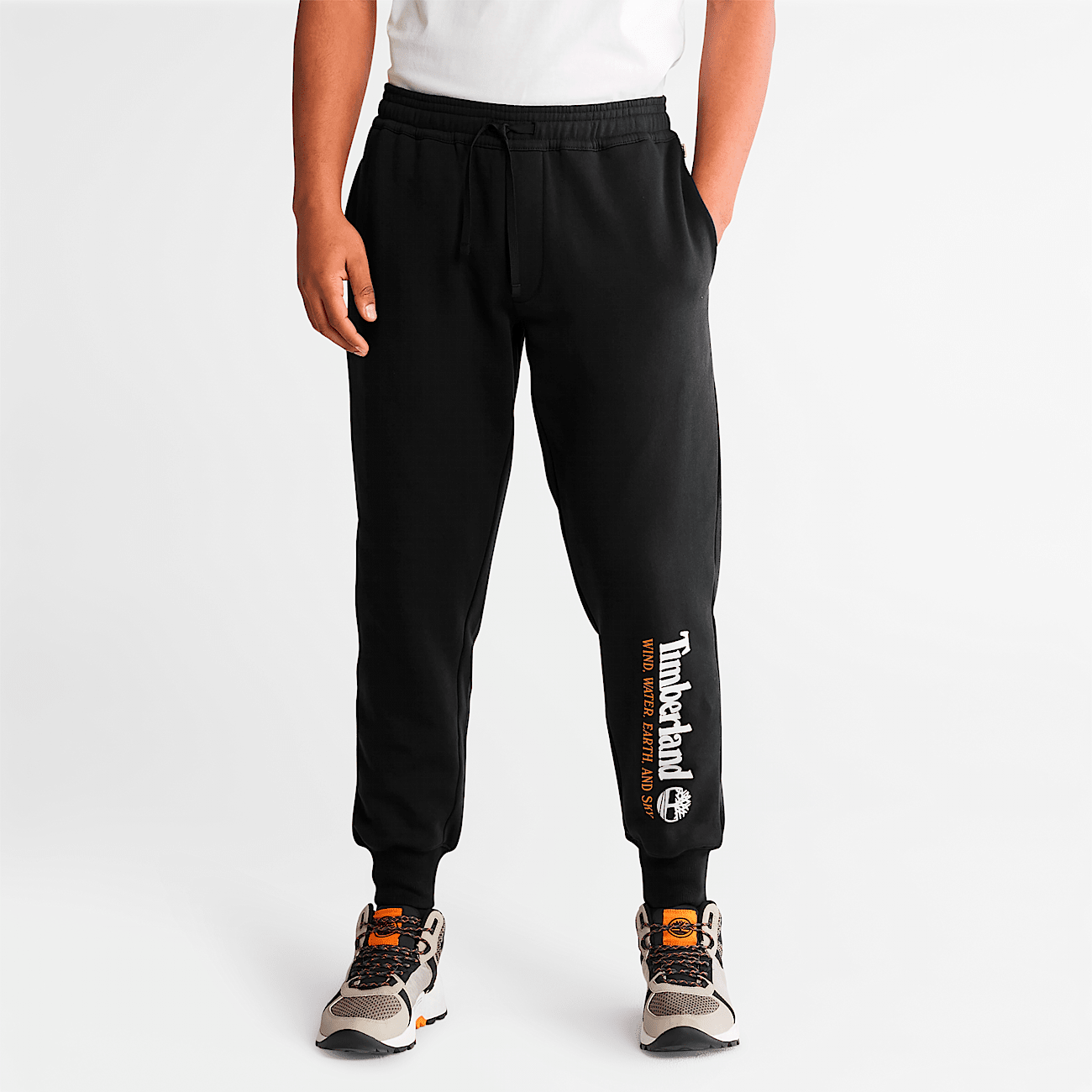 Timberland Wind Water Earth and Sky Sweatpants in Black