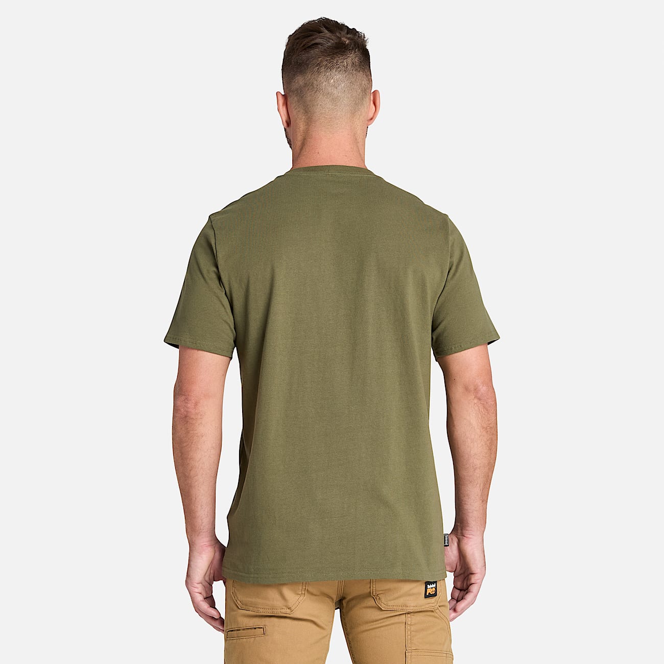 Timberland PRO Mens Core Pocket Short-Sleeve T-Shirt Deepest Grey Heather 2X-Large main image 1