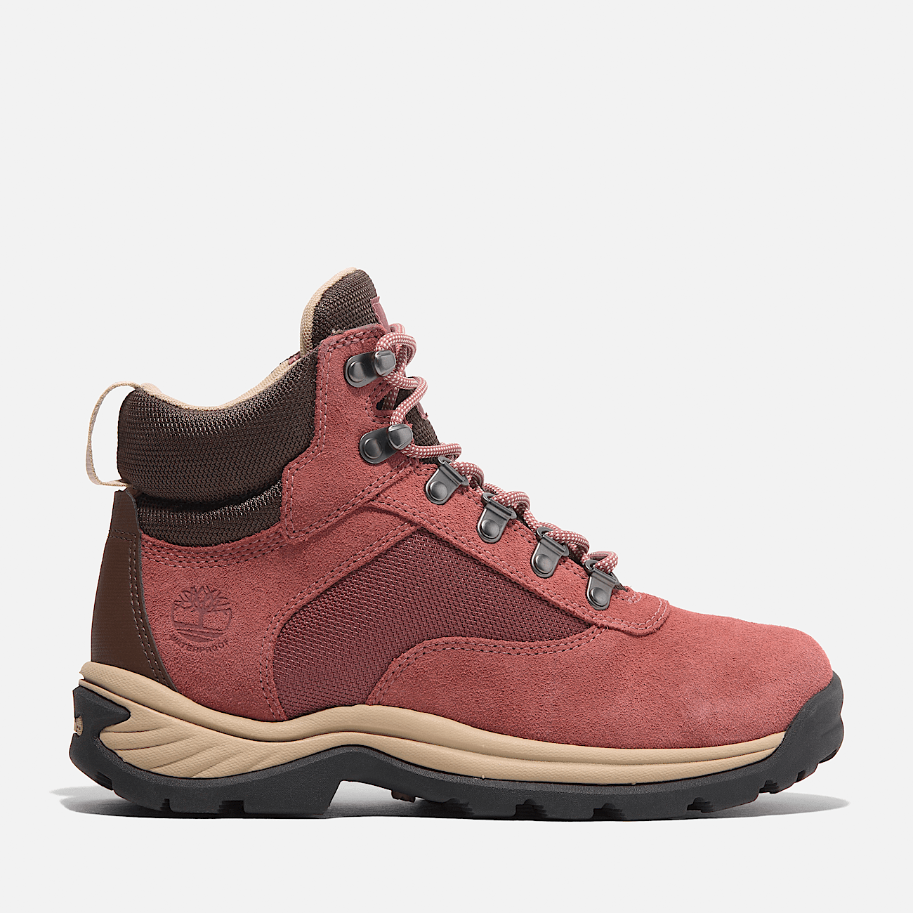 Women s White Ledge Mid Lace Up Waterproof Hiking Boot