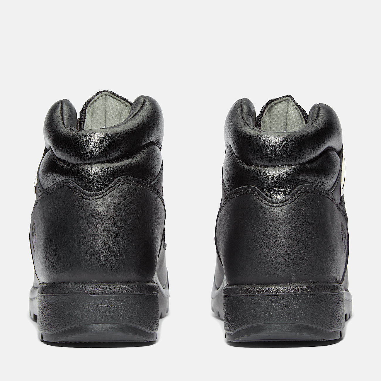 Junior black timberland boots top