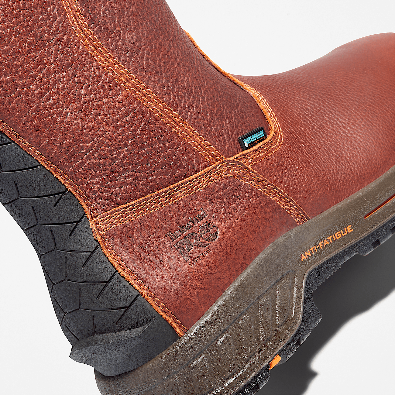 Men s Timberland PRO Helix HD Pull On Soft Toe Waterproof Work Boot